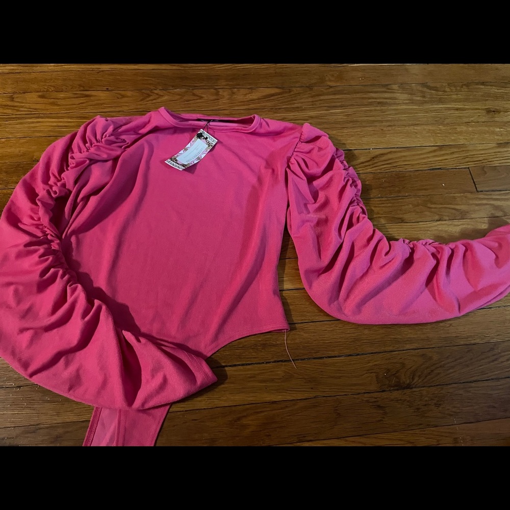 Pink bodysuit